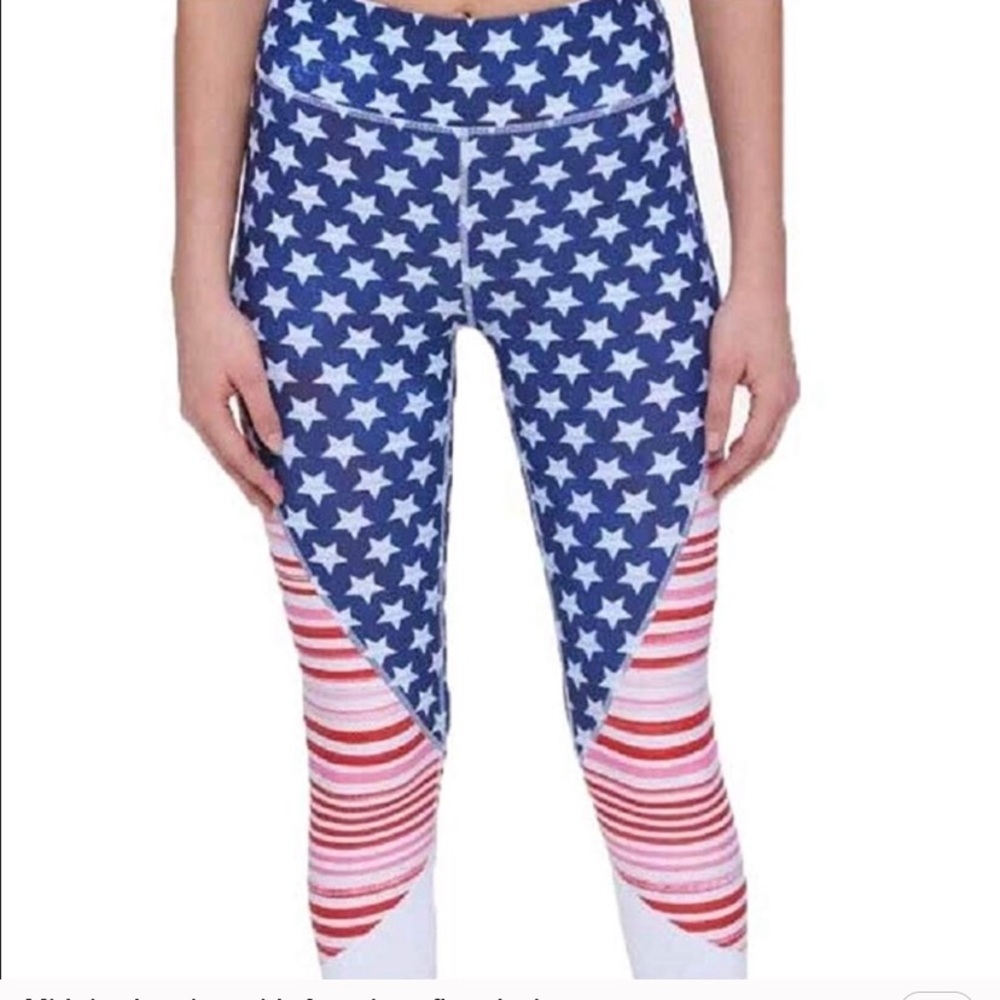 American flag leggings